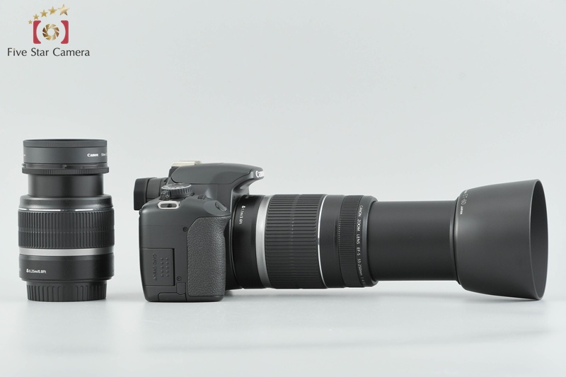 Canon EOS Kiss X2 / Rebel XSi / 450D 12.2 MP 18-55 55-250 Lenses