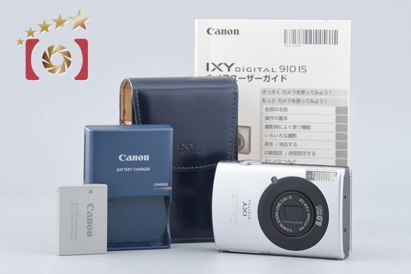 ★★★★【malo】 Canon IXY DIGITAL 910 IS Canon IXY Digital 910 IS Black 8.0 MP Digital Camera [Near Mint