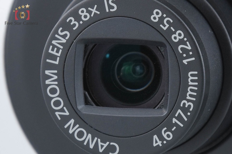 Canon IXY Digital 910 IS Black 8.0 MP Digital Camera [Near Mint