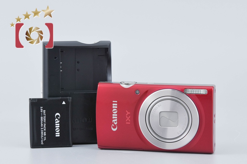 Canon IXY180 Canon IXY 180 Red 20.0 MP Digital Camera [Excellent