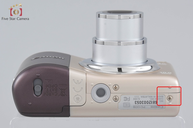 Canonキヤノン PowerShot A1000 IS ブラウン Canon PowerShot A1000 IS Brown 10.0 MP Digital Camera w/ Box [Very