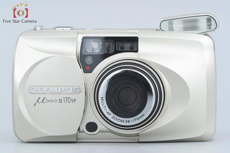 Olympus μ[mju:]-II 170 VF 35mm Point & Shoot Film Camera [Very