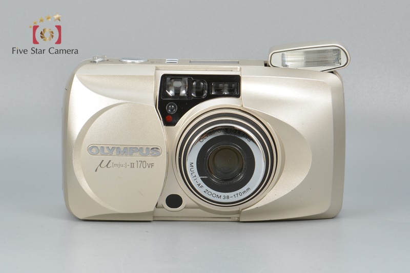 Olympus μ[mju:]-II 170 VF 35mm Point & Shoot Film Camera [Very