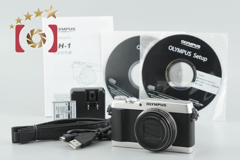 OLYMPUS デジタルカメラ STYLUS SH-1 シルバー 光学式5軸手ぶれ補正